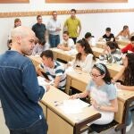 Prueba en la Universidad de Valladolid