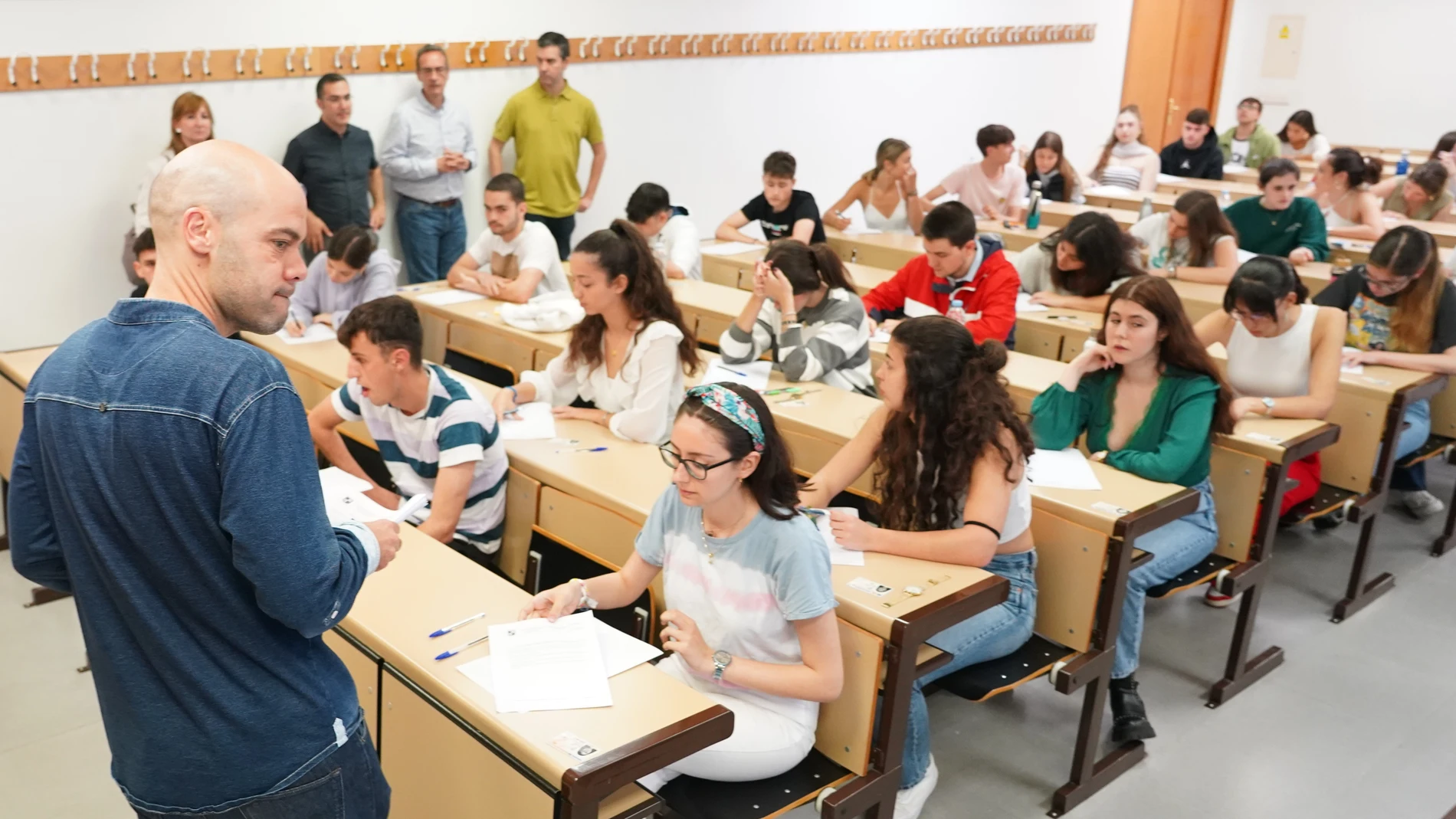 Prueba en la Universidad de Valladolid