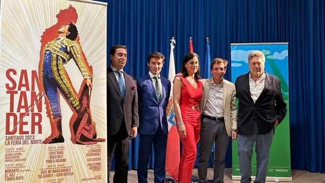 Almeida, anfitrión en la presentación de la feria de Santander en Madrid