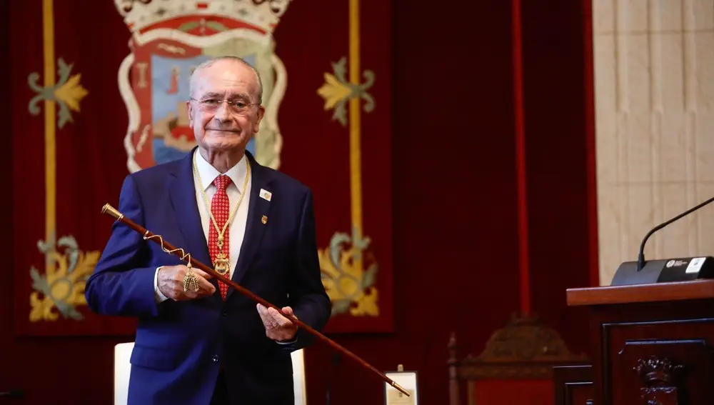 Málaga.- 28M.- AV.- De la Torre, reelegido alcalde de Málaga por mayoría absoluta