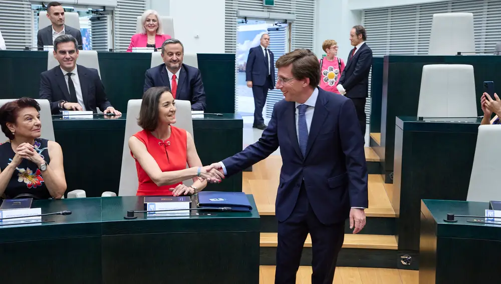 Sesión de constitución del Ayuntamiento de Madrid