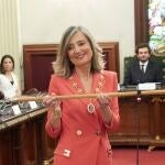Cristina Ibarrola, nueva alcaldesa, dice que es "la hora de Pamplona" e invita a "todos" a "acompañarnos en este camino"