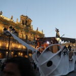 Actuación en el Facyl en la Plaza Mayor de Salamanca
