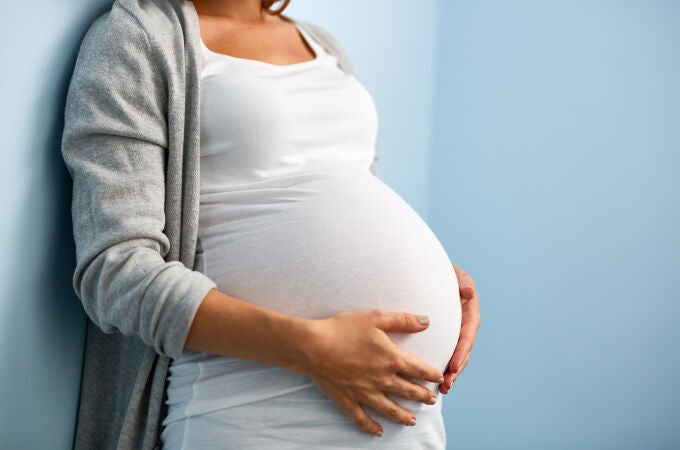 Imagen de una mujer durante el embarazo