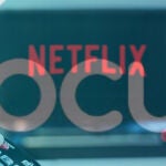 Imagen de Netflix con logo de OCU