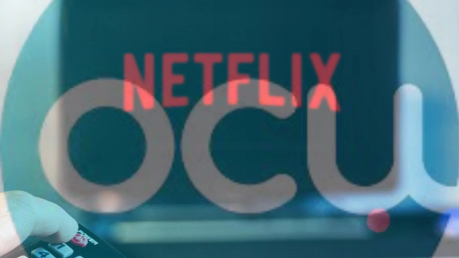 Imagen de Netflix con logo de OCU