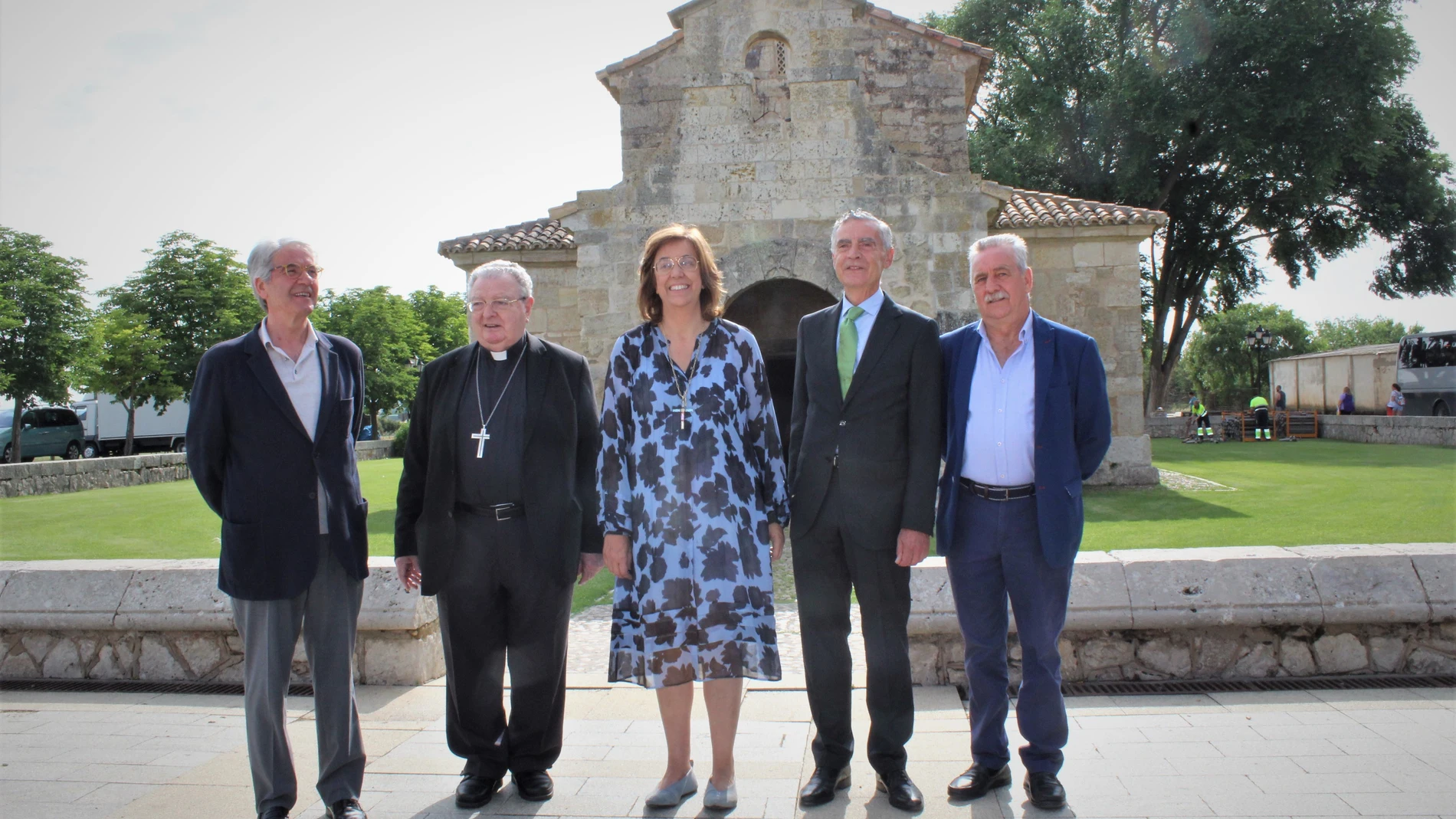 Convenio entre Iberdrola y la Diócesis de Palencia para iluminar la iglesia de San Juan de Baños