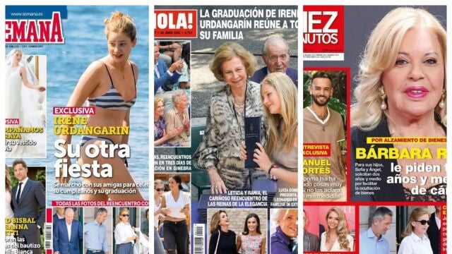 Combo revistas del corazón hoy