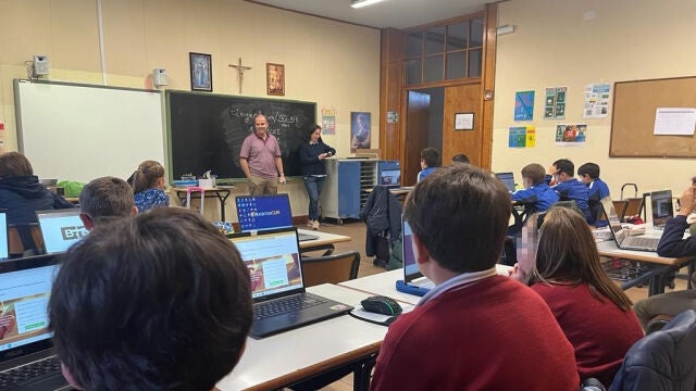 Un aula en Castilla y León