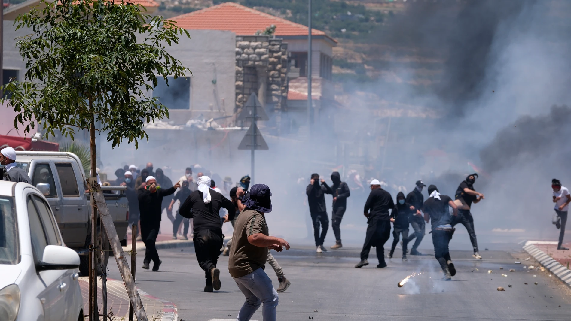 Drusos se enfrentan a la Policía israelí por la construcción de un parque eólico