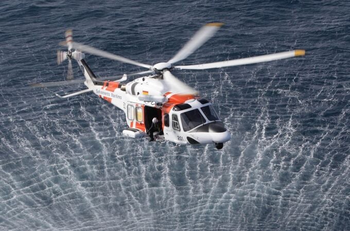 Helicóptero Helimer 201 de Salvamento Marítimo
