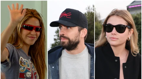 Shakira, Gerard Piqué y Clara Chía