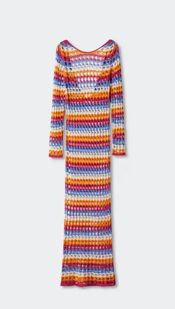 vestido crochet 67 Crochet dress.