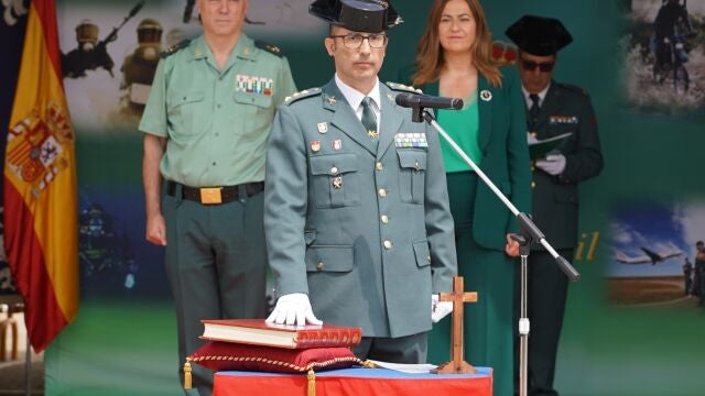 Andrés Manuel Velarde toma posesión de la Comandancia de la Guardia Civil de Valladolid
