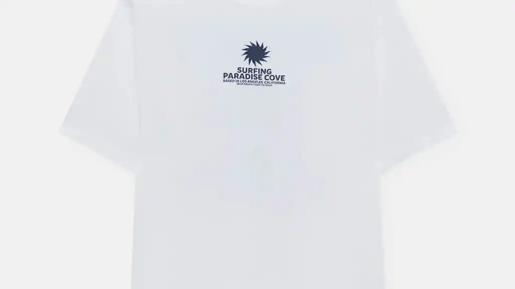 Camiseta blanca Malibú