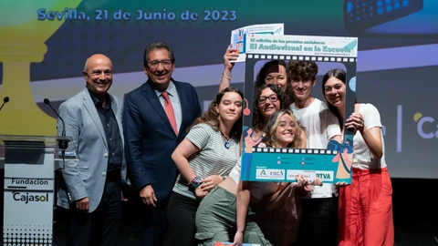 Entrega de los galardones "El Audiovisual en la Escuela"