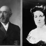 Isidor Straus y su esposa Ida, dos de las personas más ricas a bordo del Titanic en su viaje inaugural