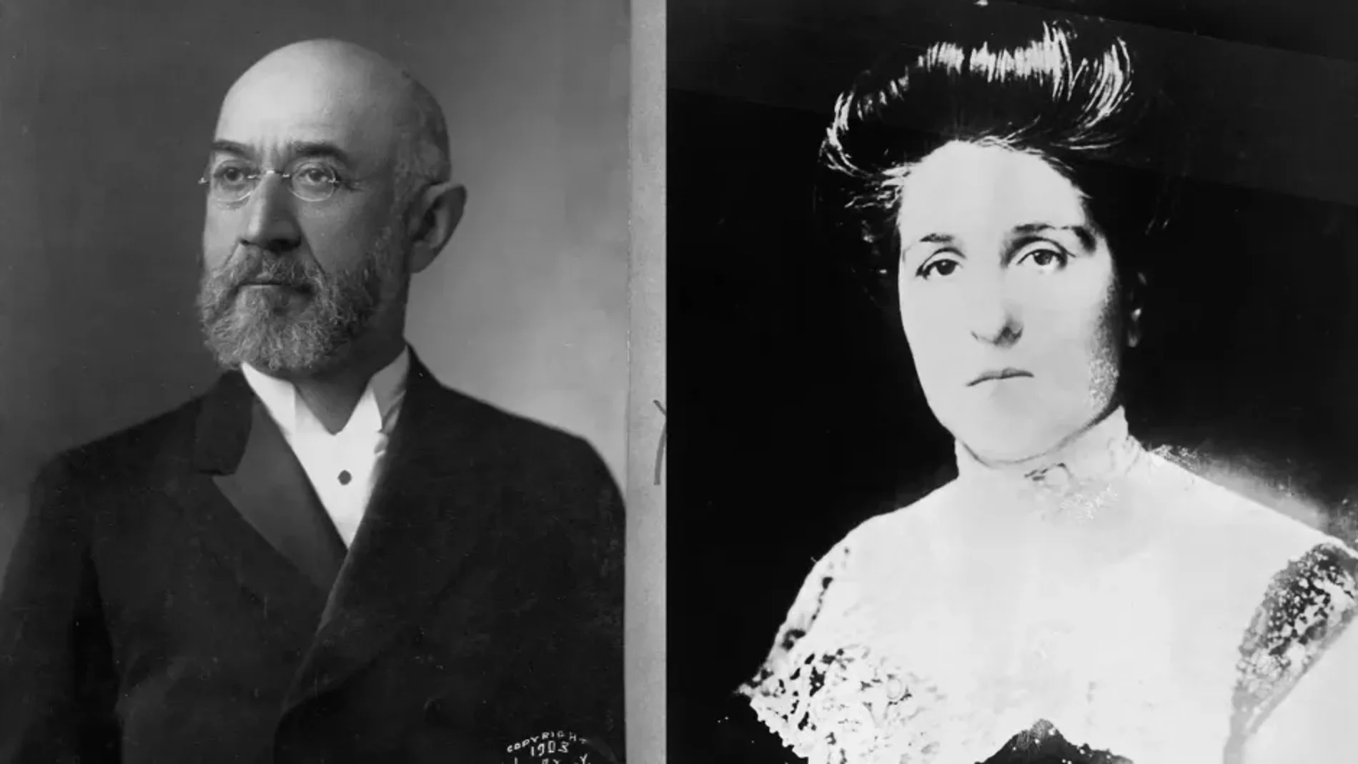 Isidor Straus y su esposa Ida, dos de las personas más ricas a bordo del Titanic en su viaje inaugural