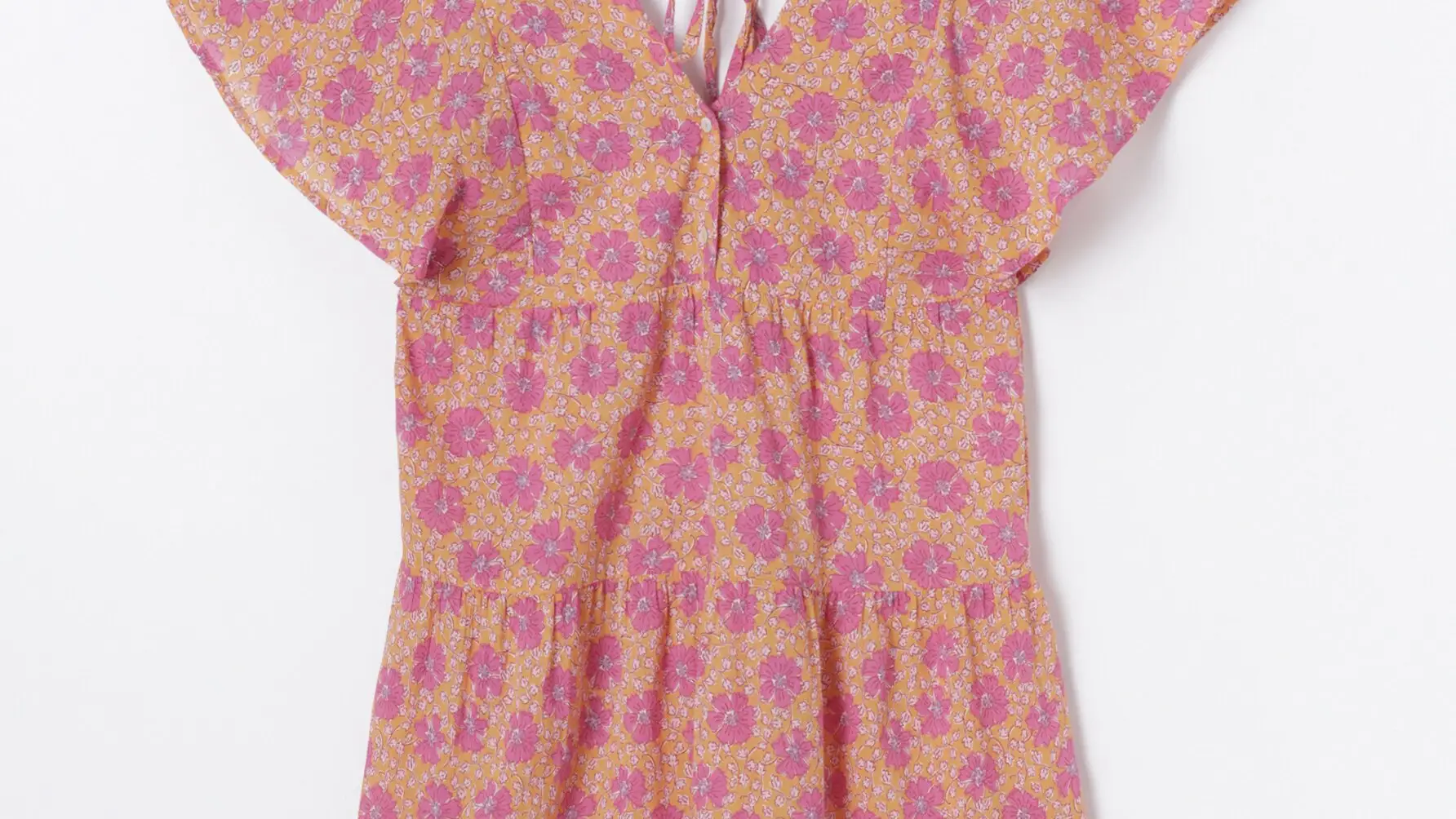 Vestido corto estampado