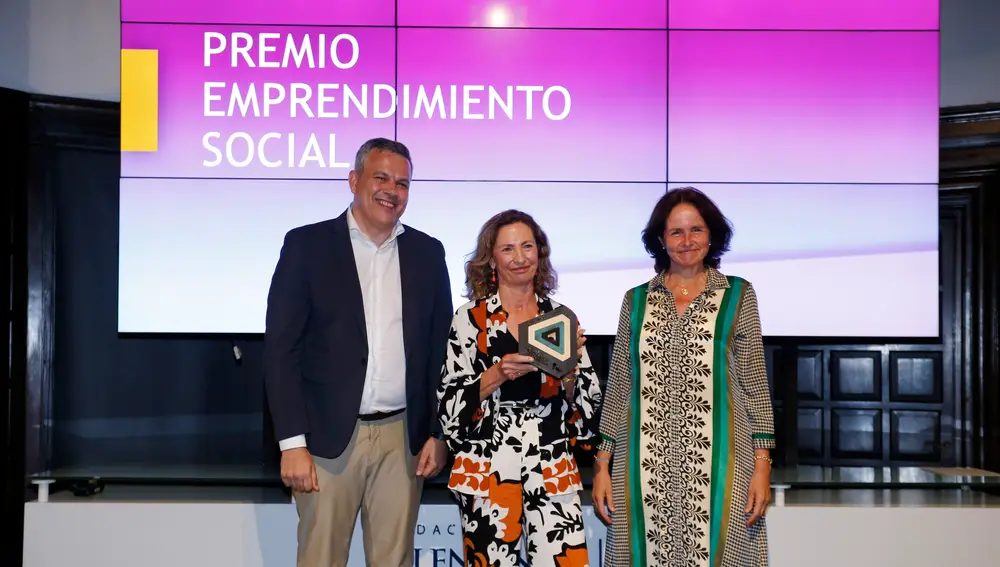 Pedro Calbó, Mercedes Molina y Ángela de Madariaga