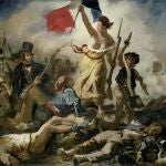 'La libertad guiando al pueblo', Eugène Delacroix.
