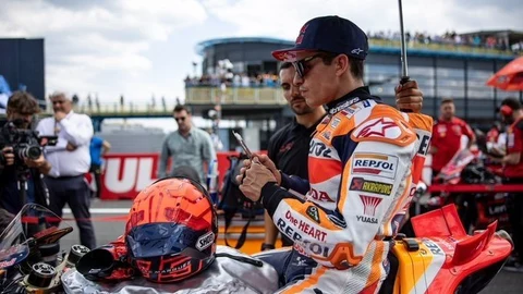 Marc Márquez vuelve a estar lesionado