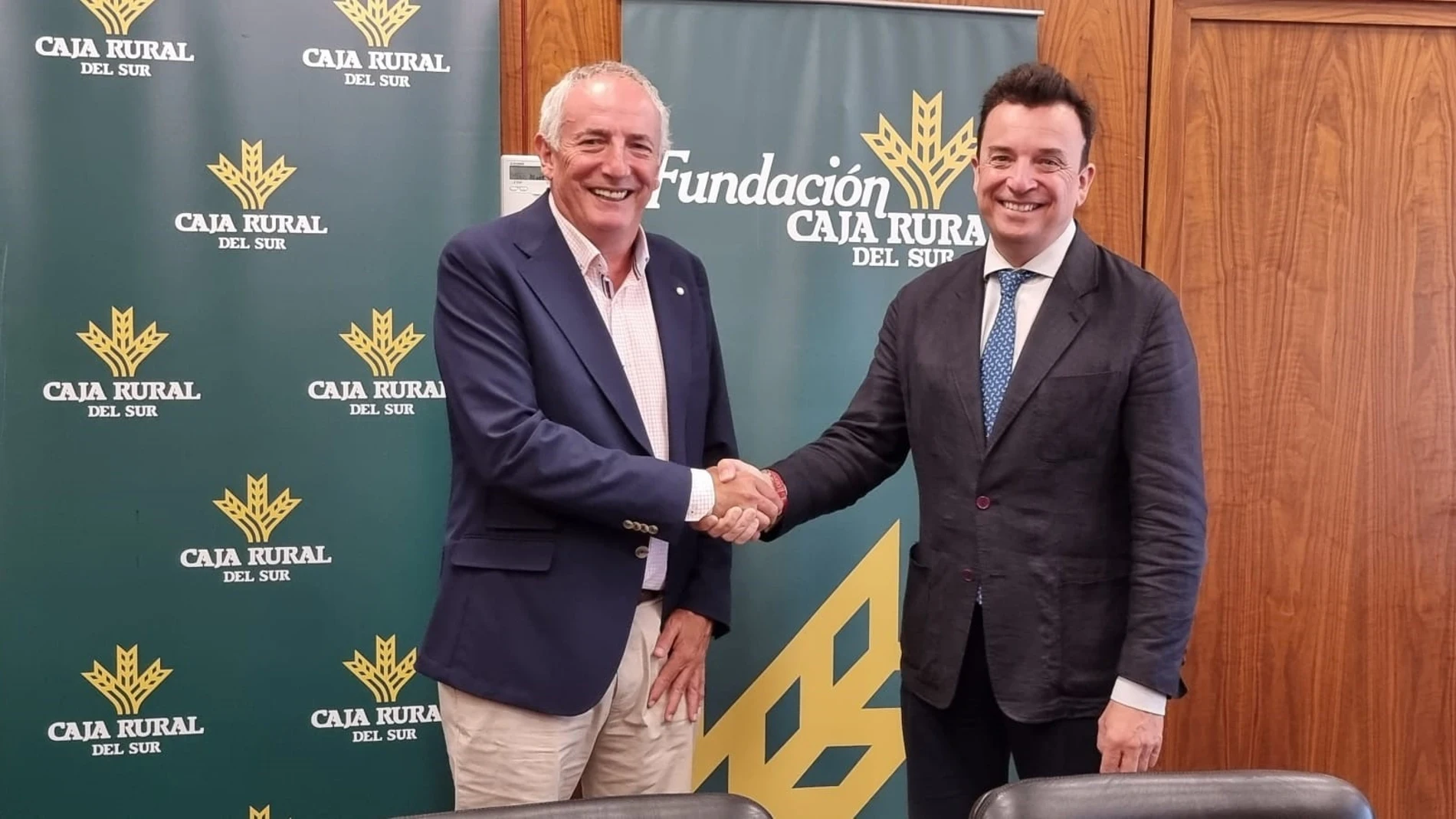 Acuerdo entre Emilio Ponce, por la Fundación Caja Rural del Sur, como Rafael Romero Díaz, en representación del Real Club Recreativo de Tenis FUNDACIÓN CAJA RURAL DEL SUR 25/06/2023