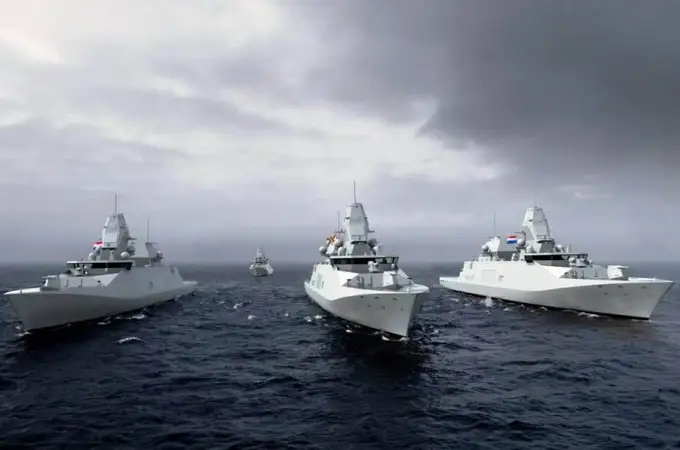 Países Bajos y Bélgica firman la compra de cuatro nuevas fragatas antisubmarinas