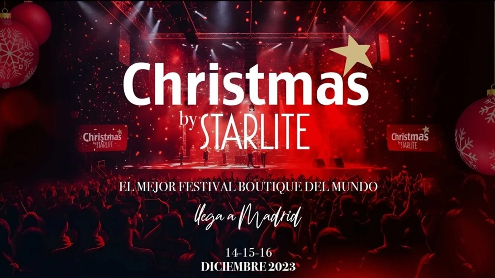 Cartel de Christmas by Starlite.IFEMA MADRID26/06/2023