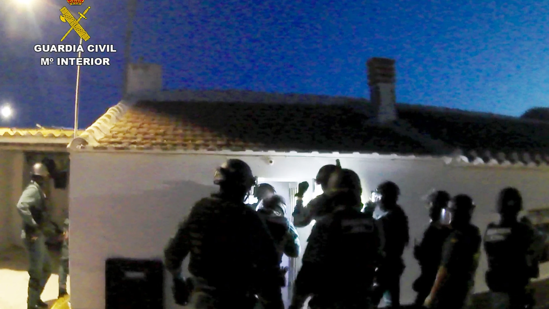 Imagen de uno de los momentos de la operación