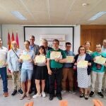Entrega de diplomas del ‘Curso de Conserje’ organizado por Aspace León