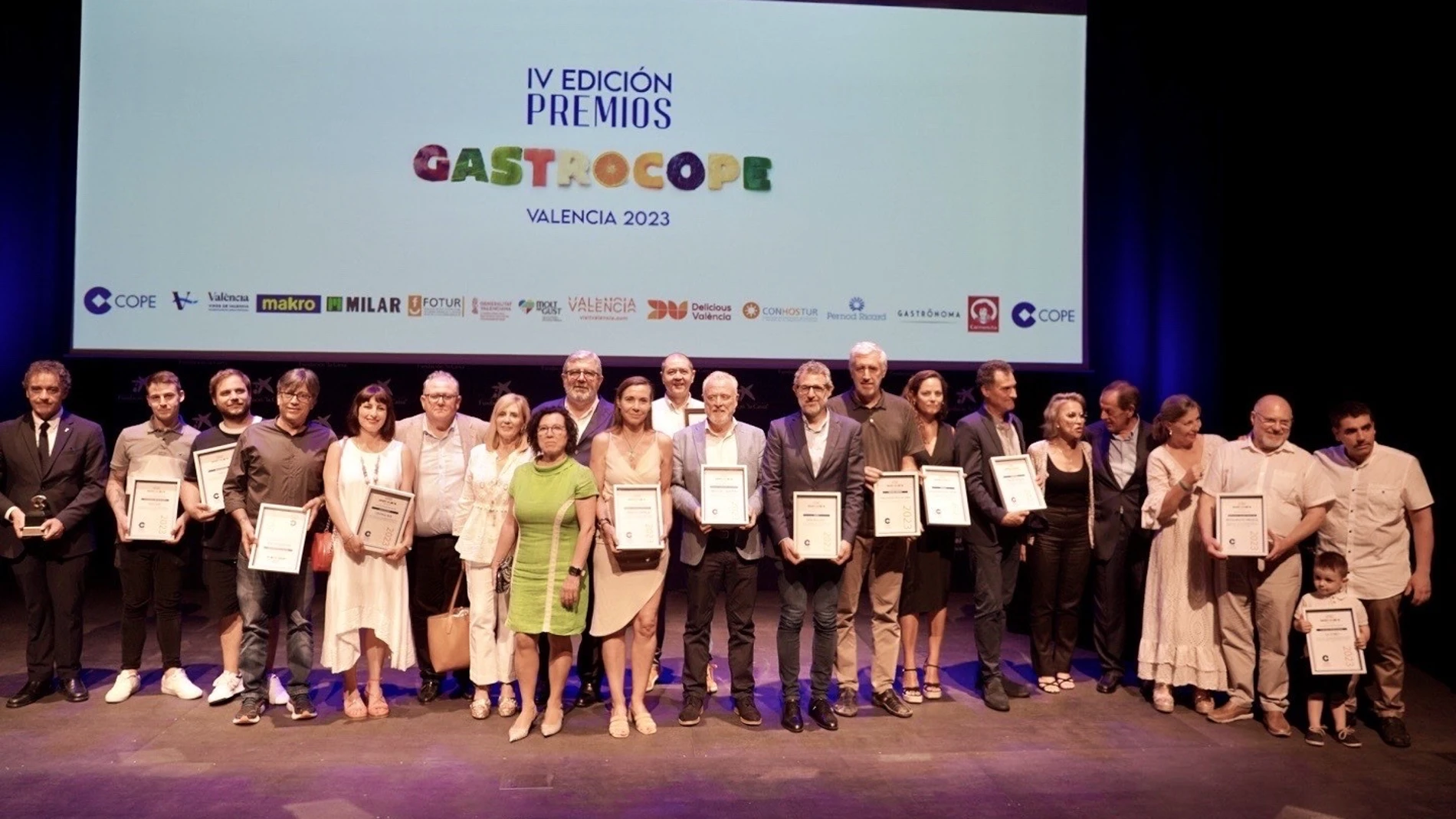 GastroCOPE entrega sus galardones a lo mejor de la gastronomía de Valencia