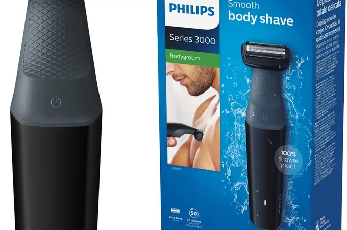 Una afeitadora corporal para la ducha por 30 euros (y es Philips)