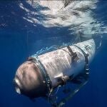 Foto del Titan, el sumergible que implosionó en el Atlántico Norte