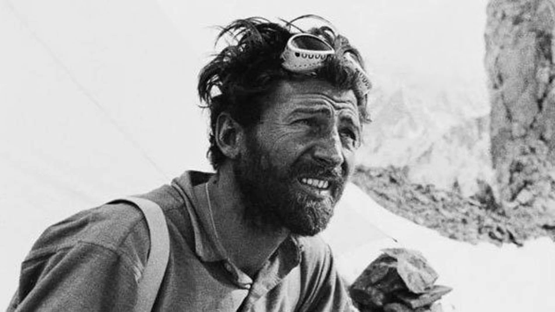 El alpinista austriaco Hermann Buhl, que realizó la primera ascensión al Nanga Parbat en 1953