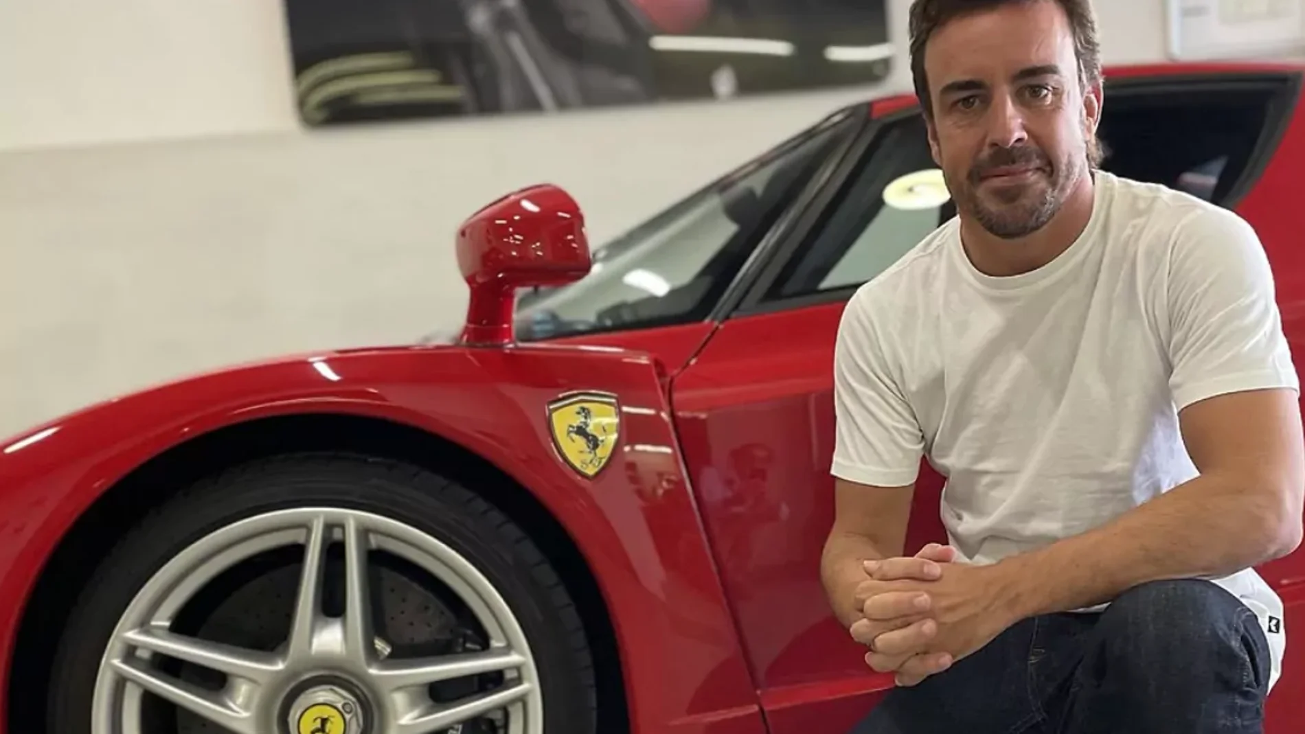 El pastizal que ganó Fernando Alonso vendiendo su Ferrari Enzo