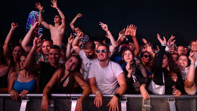 DJ Hardwell plays at Balaton Sound music festival in Zamardi