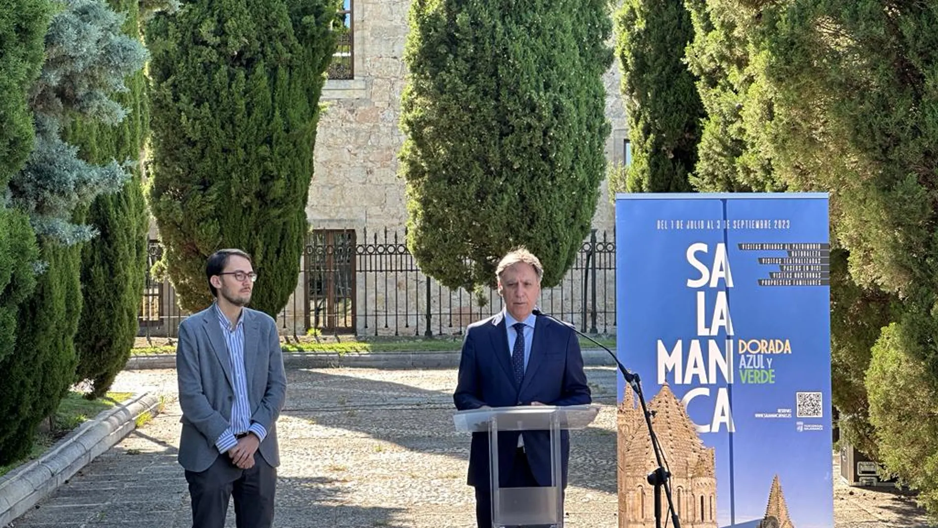 Carlos García Carbayo presenta el programa "Salamanca Dorada, Azul y Verde"