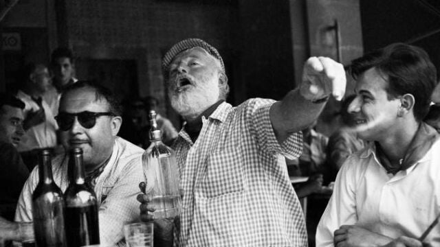 El escritor americano, Ernest Hemingway