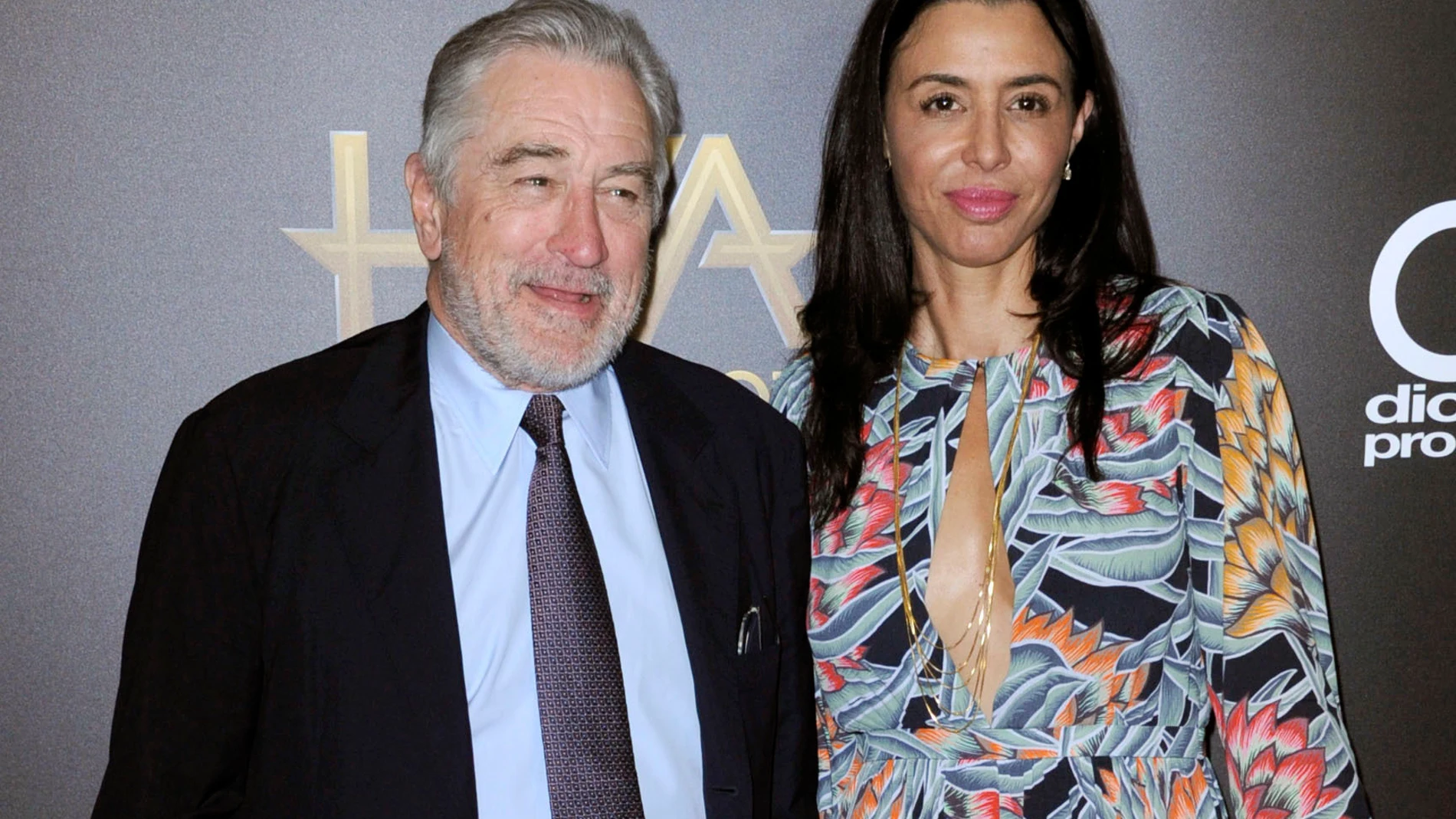 FILE - Robert De Niro, left, and his daughter Drena De Niro appear at the 20th annual Hollywood Film Awards in Beverly Hills, Calif., on Nov. 6, 2016. Leandro De Niro Rodriguez, a grandson of Robert De Niro and Diahnne Abbott, has died at 19. His mother, Drena De Niro, announced the news Monday in an Instagram post. (Photo by Richard Shotwell/Invision/AP, File)