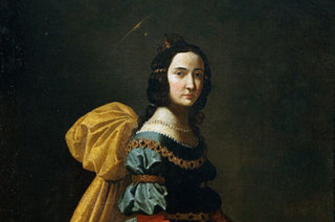 Santa Isabel de Portugal, retrato de Francisco de Zurbarán