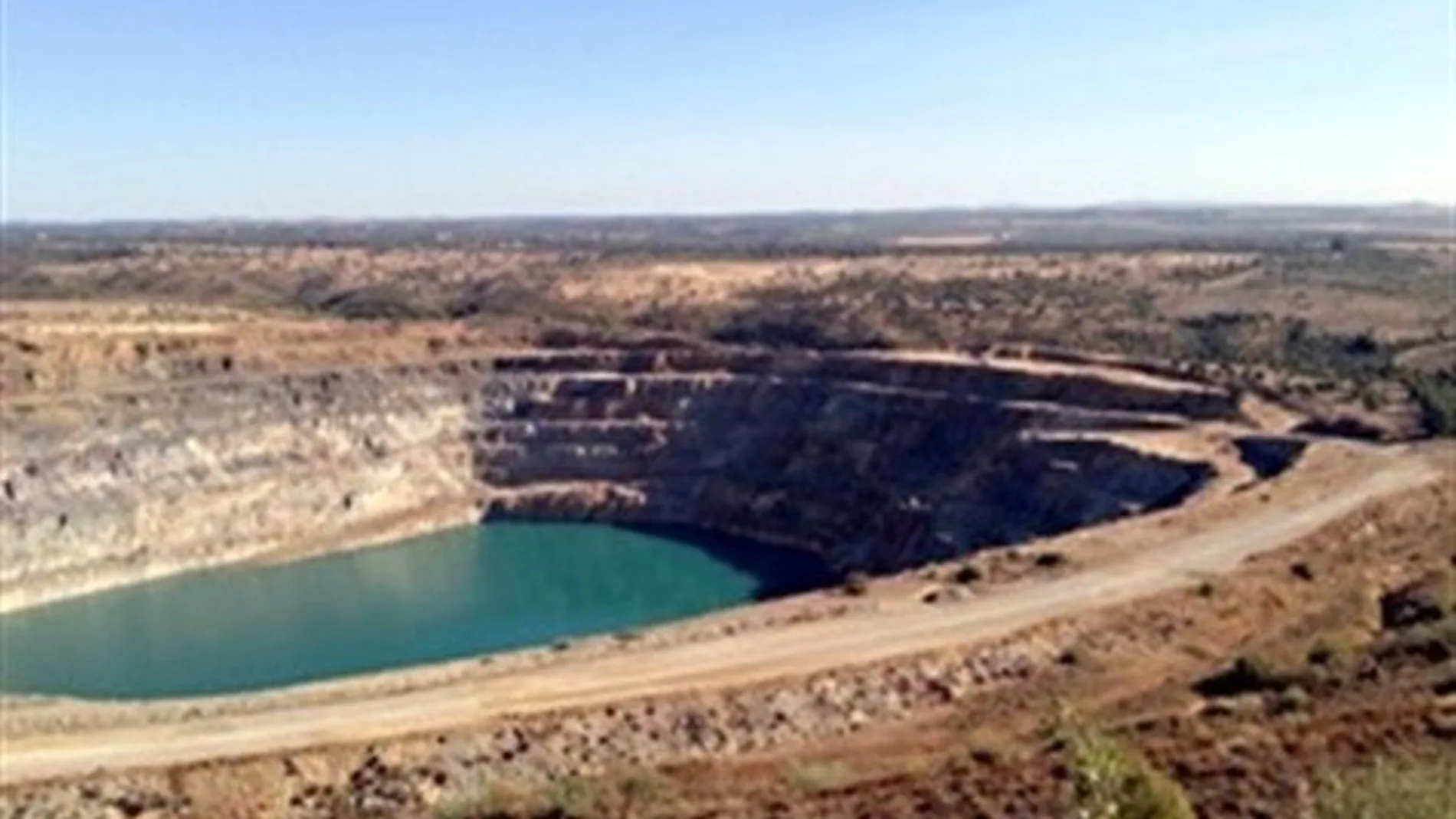 Estado actual de la mina de Aznalcóllar