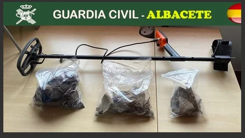 Utensilios utilizados por los saqueadores