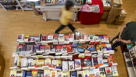 Imagen de la icónica librería Lagun, símbolo de resistencia antifranquista y de la lucha del pueblo vasco contra el terrorismo de ETA