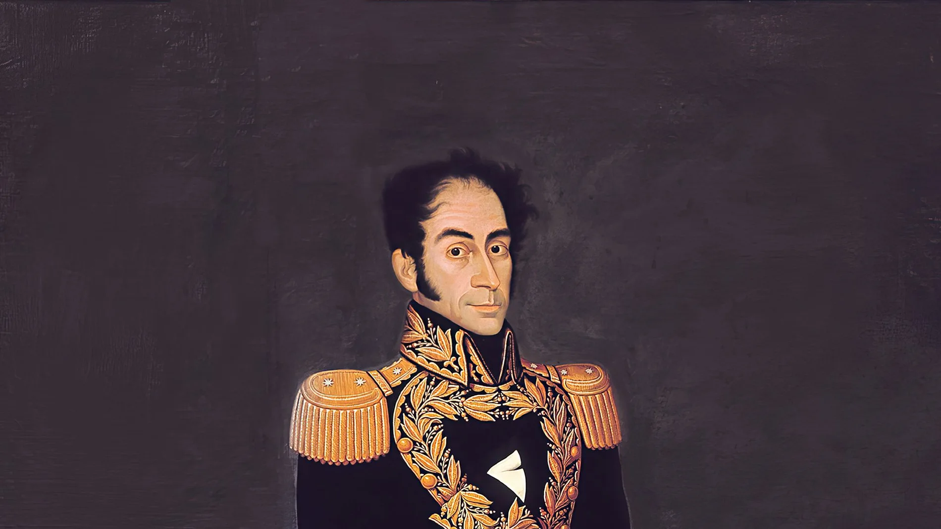 Retrato de Simón Bolívar por José Gil de Castro