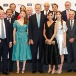 La Reina Letizia y sus hijas deslumbran en los Premios Fundación Princesa de Girona 2023