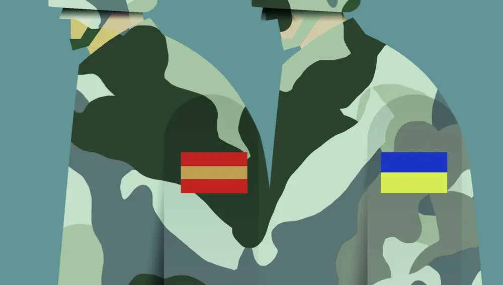 Otros veraneos: Militares ucranianos con nosotros