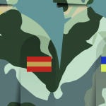 Otros veraneos: Militares ucranianos con nosotros