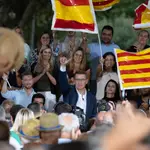 Feijóo viaja a Castelldefels (Barcelona) el día de inicio de la campaña electoral