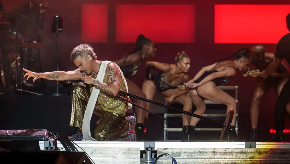 Robbie Williams en Mad Cool. David Jar